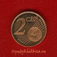 Эстония 2 евро цента 2011 год